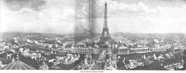 Exposition Universelle 1900 - Exposition Universelle 1900 LExpo vue du Trocadero.jpg